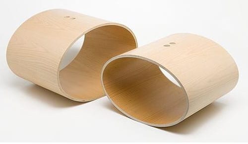 Wood Sushi Plates, Vases, and Accessories from DMK Collections